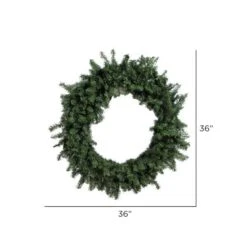 Vickerman Artificial Unlit Christmas Wreath (00323) -Roman Ornaments Shop 003232md