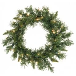 Vickerman Pre-Lit Artificial Christmas Wreath (31106)