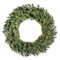 Vickerman Pre-Lit Artificial Christmas Wreath (31107)