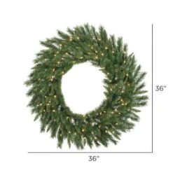 Vickerman Pre-Lit Artificial Christmas Wreath (05520) -Roman Ornaments Shop 055202md