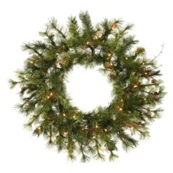 Vickerman Pre-Lit Artificial Christmas Wreath (06344)