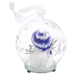 Gerson Christmas Globe Ornament / Centerpiece (08030B) -Roman Ornaments Shop 08030B2md