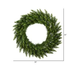 Vickerman Artificial Unlit Christmas Wreath (10953) -Roman Ornaments Shop 109532md