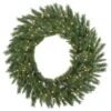 Vickerman Pre-Lit Artificial Christmas Wreath (31110)