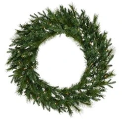 Vickerman Pre-Lit Artificial Christmas Wreath (17393)