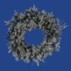 Vickerman Unlit Artificial Christmas Wreath With Pine Cones And Grapevines (18067)