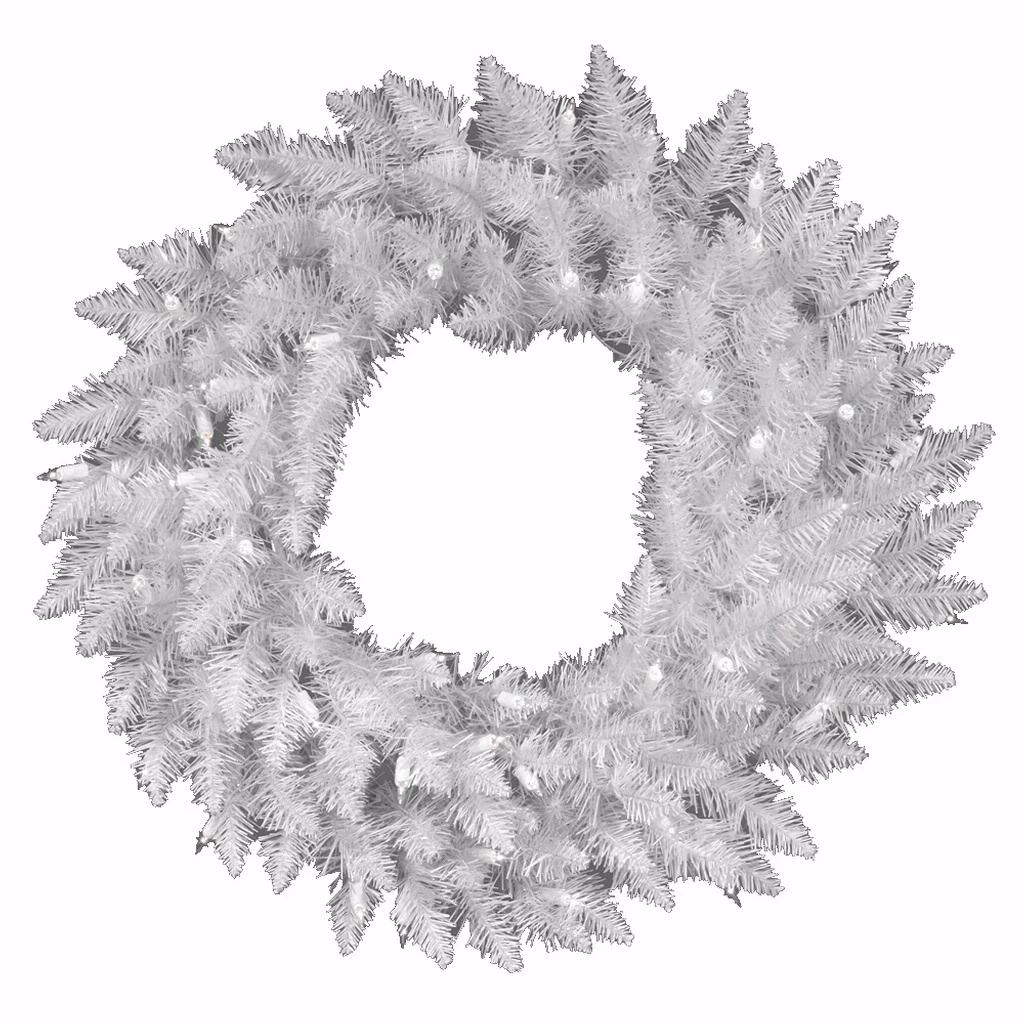 Vickerman Pre-Lit Artificial Christmas Wreath (18469) 1 Vickerman Pre-Lit Artificial Christmas Wreath (18469)