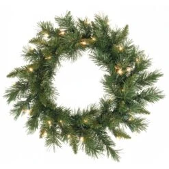 Vickerman Pre-Lit Artificial Christmas Wreath (21011)