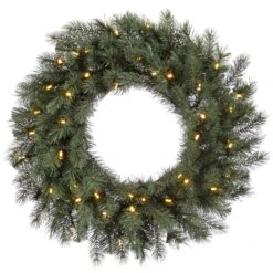 Vickerman Pre-Lit Artificial Christmas Wreath (21958)