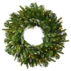 Vickerman Pre-Lit Artificial Christmas Wreath (22189)