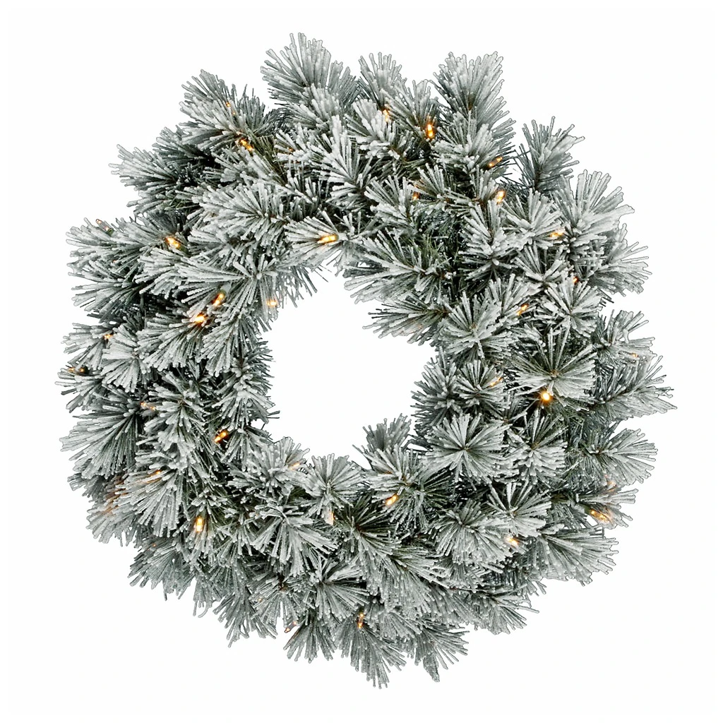 Vickerman Pre-Lit Artificial Christmas Wreath (23283) 1 Vickerman Pre-Lit Artificial Christmas Wreath (23283)