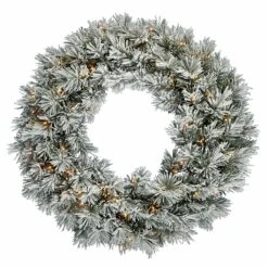 Vickerman Pre-Lit Artificial Christmas Wreath (23285)