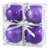 Vickerman Christmas Tree Ornament (4 Pack) (24664)