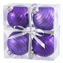 Vickerman Christmas Tree Ornament (4 Pack) (24664)