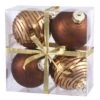 Vickerman Christmas Tree Ornament (4 Pack) (24673)