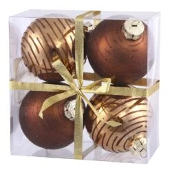 Vickerman Christmas Tree Ornament (4 Pack) (24673)