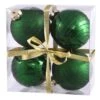 Vickerman Christmas Tree Ornament (4 Pack) (24678)