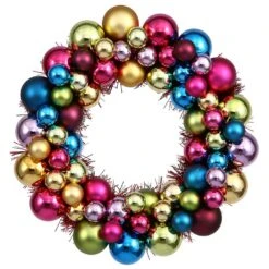 Vickerman Unlit Christmas Ornament Wreath (24738)