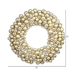 Vickerman Unlit Christmas Ornament Wreath (24747) -Roman Ornaments Shop 247472md