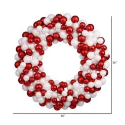 Vickerman Unlit Christmas Ornament Wreath (24749) -Roman Ornaments Shop 247492md