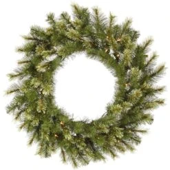 Vickerman Pre-Lit Artificial Christmas Wreath (26932)