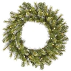 Vickerman Pre-Lit Artificial Christmas Wreath (26935)