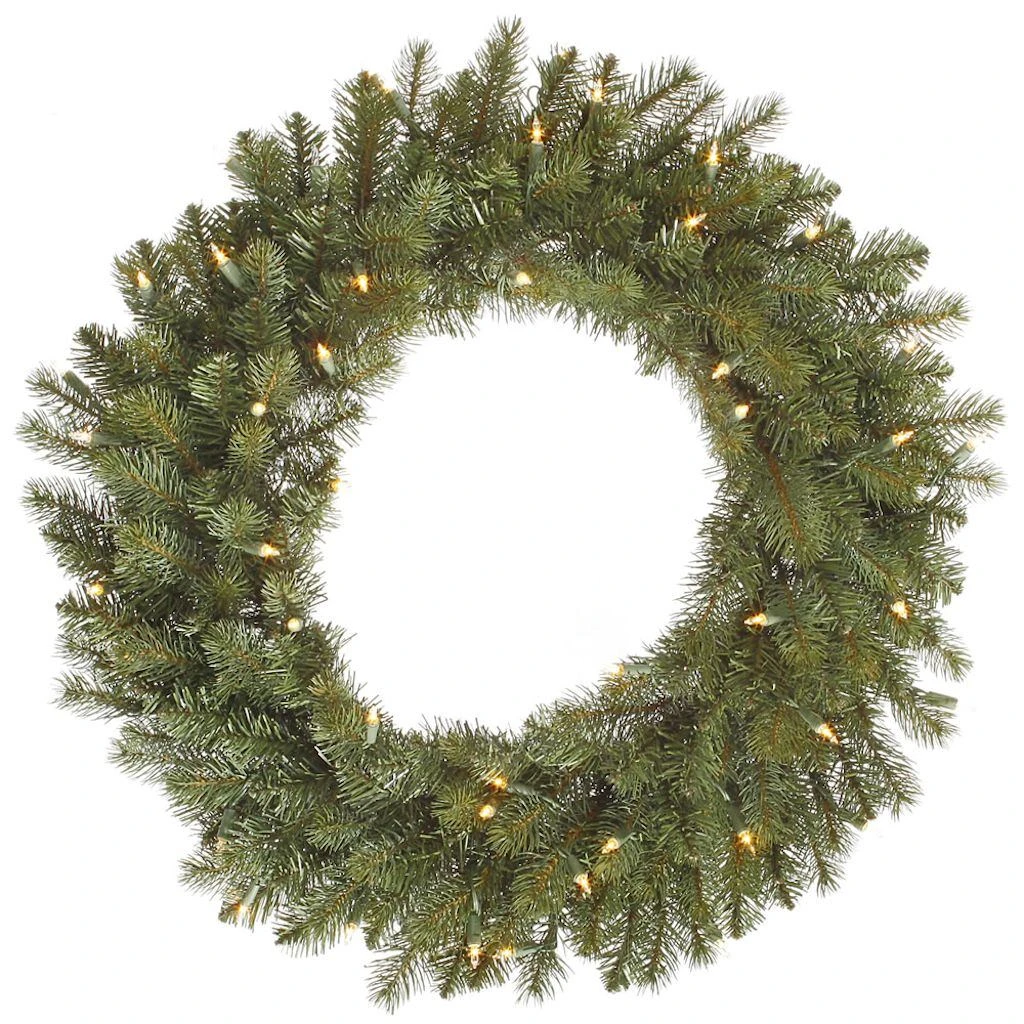 Vickerman Pre-Lit Artificial Christmas Wreath (27192) 1 Vickerman Pre-Lit Artificial Christmas Wreath (27192)