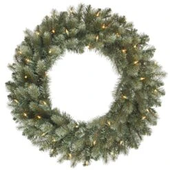Vickerman Pre-Lit Artificial Christmas Wreath (27302)