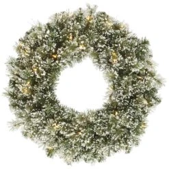 Vickerman Pre-Lit Artificial Christmas Wreath (27376)