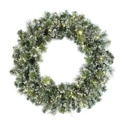 Vickerman Pre-Lit Artificial Christmas Wreath (27383)