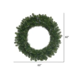 Vickerman Artificial Unlit Christmas Wreath (27601) -Roman Ornaments Shop 276012md