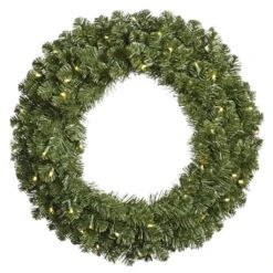 Vickerman Pre-Lit Artificial Christmas Wreath (27603)