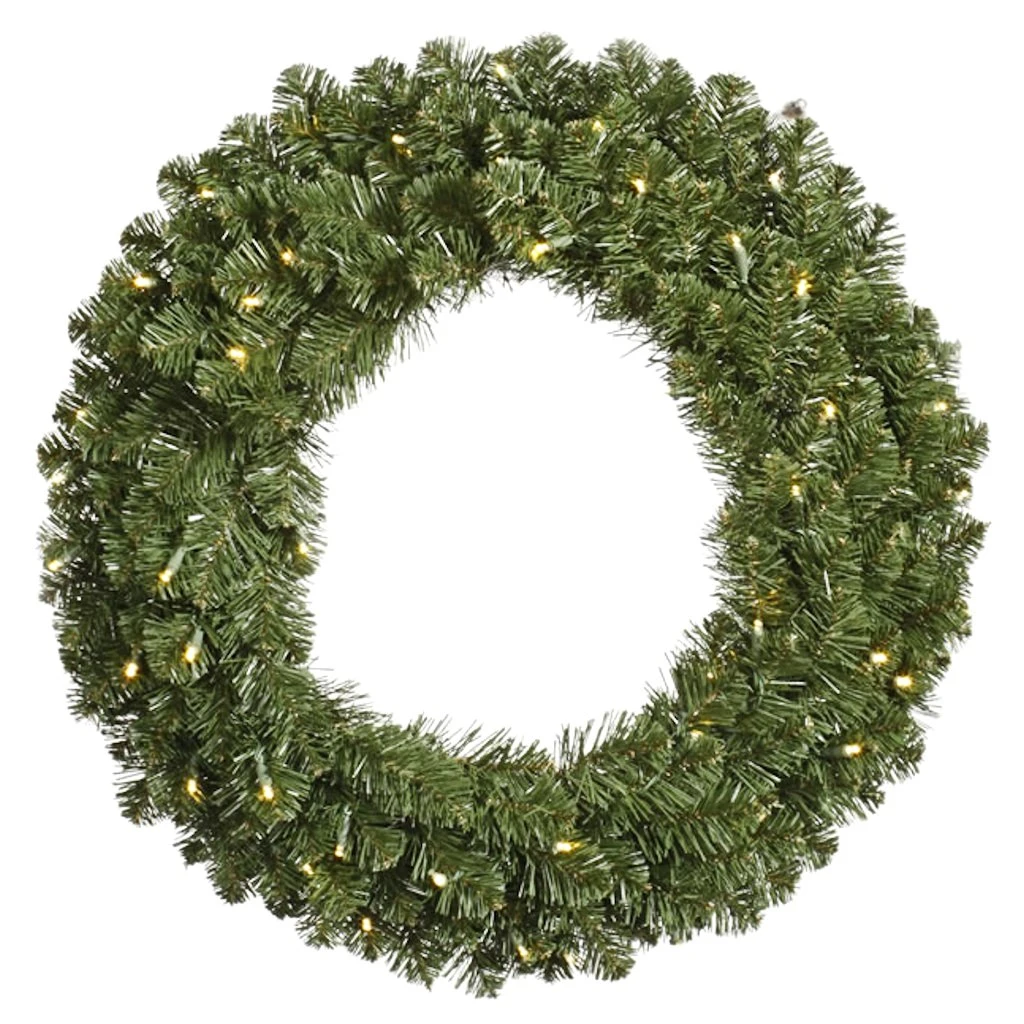 Vickerman Pre-Lit Artificial Christmas Wreath (27619) 1 Vickerman Pre-Lit Artificial Christmas Wreath (27619)