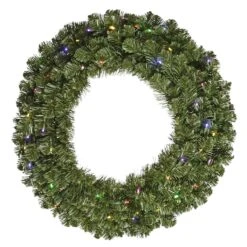 Vickerman Pre-Lit Artificial Christmas Wreath (27620)