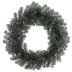Vickerman Pre-Lit Artificial Christmas Wreath (30988)