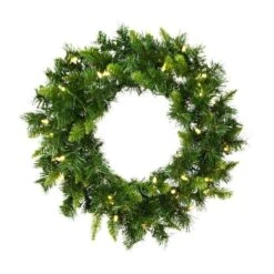 Vickerman Pre-Lit Artificial Christmas Wreath (31105) -Roman Ornaments Shop 31105md