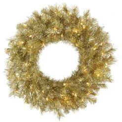 Vickerman Pre-Lit Artificial Christmas Wreath (33007)