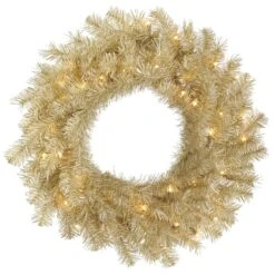 Vickerman Pre-Lit Artificial Christmas Wreath (33109)