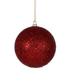 Vickerman Christmas Tree Ornament (4 Pack) (35042)