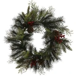 Vickerman Unlit Artificial Christmas Wreath (36264)