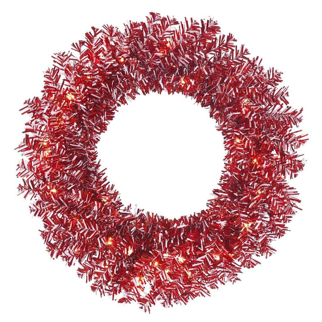 Vickerman Pre-Lit Christmas Wreath (369722) 1 Vickerman Pre-Lit Christmas Wreath (369722)