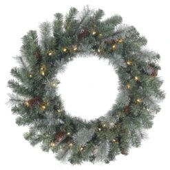 Vickerman Pre-Lit Artificial Christmas Wreath (370209)