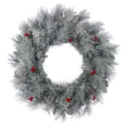 Vickerman Unlit Artificial Christmas Wreath (370490)