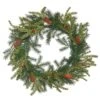 Vickerman Artificial Unlit Christmas Wreath With Pine Cones (371756)