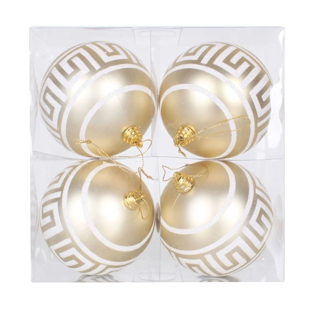 Vickerman Christmas Tree Ornament (4 Pack) (375853) 1 Vickerman Christmas Tree Ornament (4 Pack) (375853)