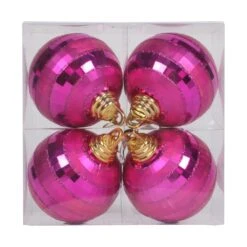 Vickerman Christmas Tree Ornament (4 Pack) (376591)