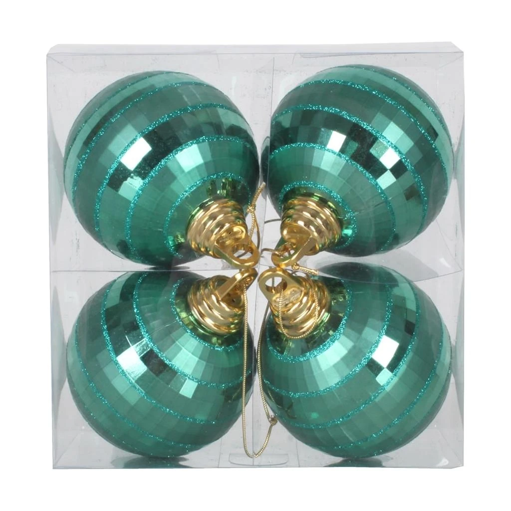 Vickerman Christmas Tree Ornament (4 Pack) (376690) 1 Vickerman Christmas Tree Ornament (4 Pack) (376690)