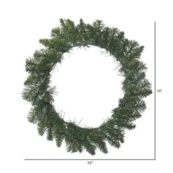 Vickerman Artificial Unlit Christmas Wreath (383285) -Roman Ornaments Shop 3832852md