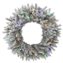 Vickerman Pre-Lit Artificial Christmas Wreath (384329)