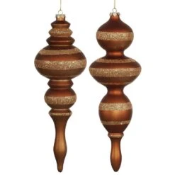 Vickerman Christmas Tree Ornament (set Of 2) (396193)